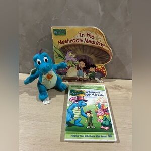 🐉💙 Dragon Tales Ord Bundle – Plush, Book & DVD! 📀📚✨